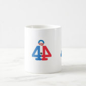 44. PRÄSIDENT von Tasse US Barack Obama (Mittel)