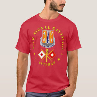 44. Signalbataillon Veteran w DUI Abteilung T-Shirt
