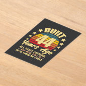 44 Years Ago All Parts Original 44th Birthday Acryleinladungen (Ablage )