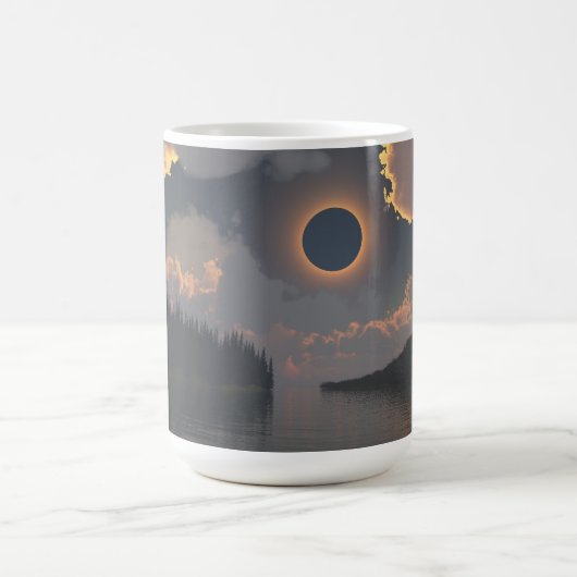 44oz mug with "eclipse" image kaffeetasse (Mittel)