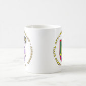 450th Ziviles Angelegenheits-Bataillon Kaffeetasse (Mittel)