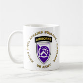 450th Ziviles Angelegenheits-Bataillon Kaffeetasse (Links)