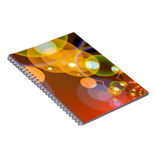 451 DIGITALE FRAKTALE GEOMETRIC ART BACKGRUNDS WAL NOTIZBLOCK (Rechte Seite)