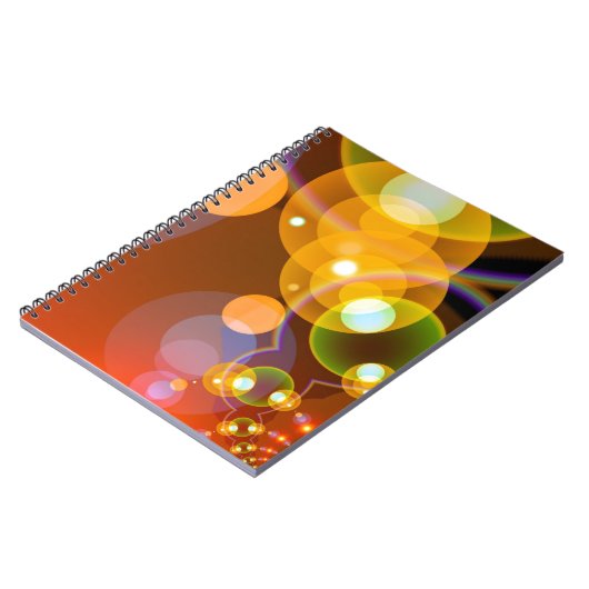 451 DIGITALE FRAKTALE GEOMETRIC ART BACKGRUNDS WAL NOTIZBLOCK (Linke Seite)