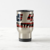 4547 Bulletproof Silver Travel Mug Reisebecher (Mittel)