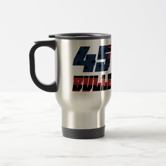 4548 Bulletproof Silver Travel Mug Reisebecher (Links)