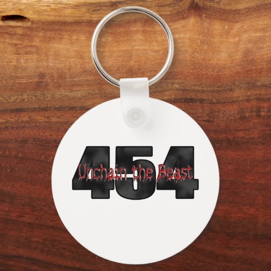 454 Big Block Beast Schlüsselanhänger (Vorderseite)
