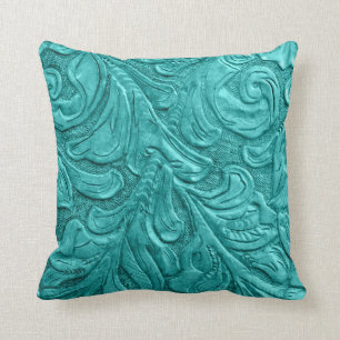 454 Ledermuster-Western Hochzeit Kissen