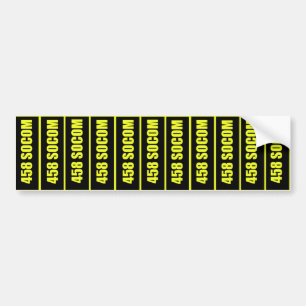 458 SOCOM - Ammo Can Decals Autoaufkleber