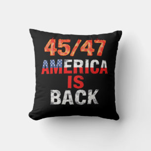 45/47 Amerika ist zurück Show Your American Pride Kissen