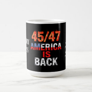 45/47 Amerika ist zurück Zeigen Sie Ihren amerikan Kaffeetasse