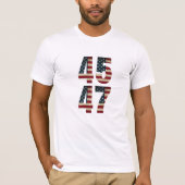 🇺 🇸 45 - 47 Patriotischer T - Shirt 🇺 🇸 (Vorderseite)