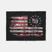 45 47 Präsident 47 Präsident der amerikanischen Fl Fleecedecke (Vorderseite (Horizontal))