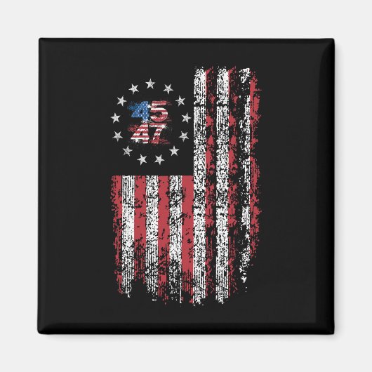 45 47 Präsident 47 Präsident der amerikanischen Fl Magnet (Vorne)