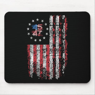 45 47 Präsident 47 Präsident der amerikanischen Fl Mousepad