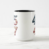 45-47 Präsident Trump Tasse (Zentrum)