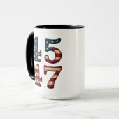 45-47 Präsident Trump Tasse (Vorderseite Links)