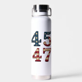 45-47 Präsident Trump Trinkflasche (Rückseite)