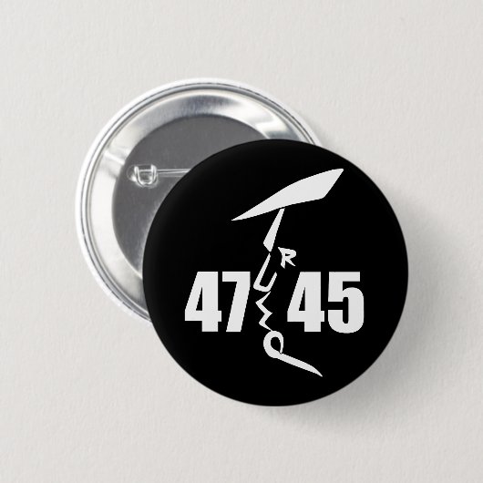 45 47 Trump Button (Vorne & Hinten)