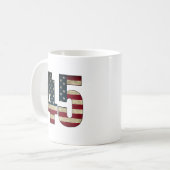 45 - 47 TRUMP KAFFEETASSE (Vorderseite Links)