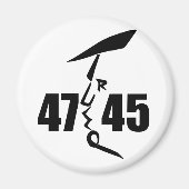 45 47 Trump Magnet (Vorne)