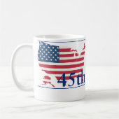 45-47 Trump-Tasse Kaffeetasse (Links)