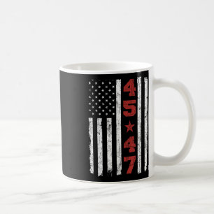 45 47 Trump Vintag US-Flagge 2025 Präsident Electi Kaffeetasse