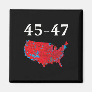 45 47 Trump Wahlplan 2024 Magnet
