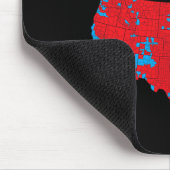 45 47 Trump Wahlplan 2024 Mousepad (Ecke)