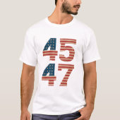45 47 US Flag T-Shirt (Vorderseite)