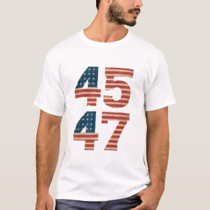 45 47 US-Flagge T-Shirt