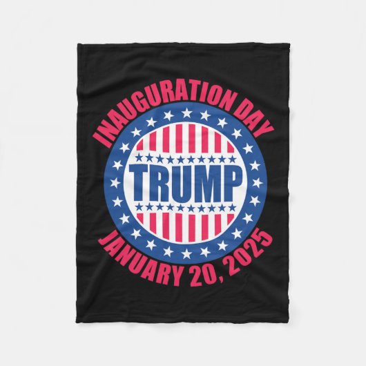 45 47 USA 47. Präsident Donald Trump Einweihung Fleecedecke (Vorderseite)