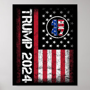 45 47 Wir, die Menschen 2024 stehen mit amerikanis Poster
