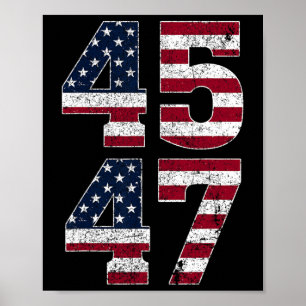 45 47 Wir, die Menschen 2024 stehen mit amerikanis Poster