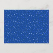 45. 65. Hochzeitstag - Herzen Save the Date Postkarte (Rückseite)