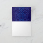 45. / 65. Saphir-Jubiläumsdesign Dankeskarte (Innenseite)