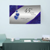 45./65. Saphire Silver Anniversary Design Banner (Messeveranstaltung)