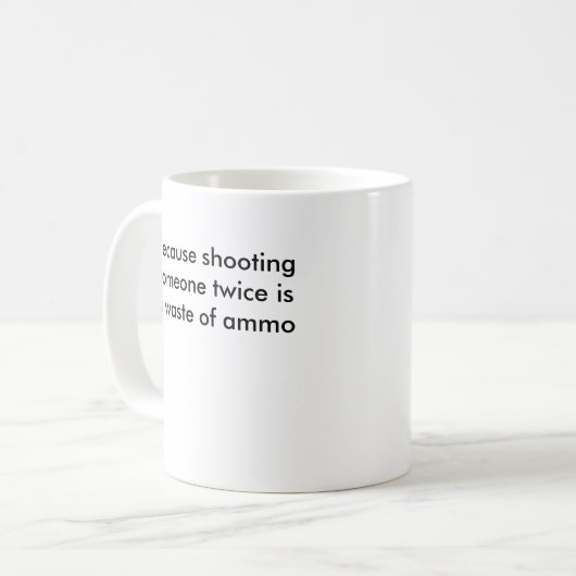 .45 ACP KAFFEETASSE (Vorderseite Links)