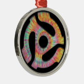 45 Adapter-gefärbte Krawatte Silbernes Ornament (Rechts)