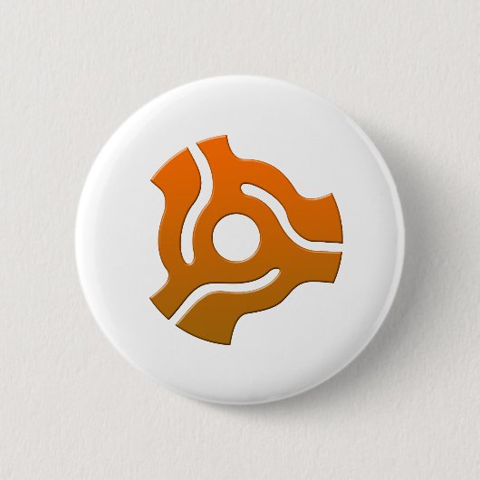 45 Adapter - Turntable-Vinylaufzeichnung Button (Vorderseite)