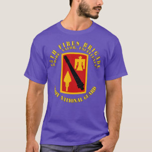 45. Brigade Pride Valor Excellence SSI ARNG T-Shirt