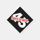 45 Eingeweiht Serviette (Ecke)