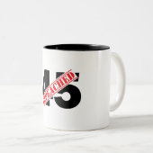 45 Eingeweiht Zweifarbige Tasse (VorderseiteRechts)
