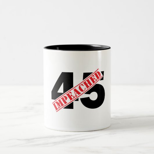 45 Eingeweiht Zweifarbige Tasse (Mittel)