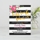 45 & fabelhafte Einladung zum Geburtstag (Stehend Vorderseite)