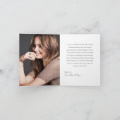 45 & Fabulous Orchid Photo Birthday Greeting Card Karte (Innenseite)