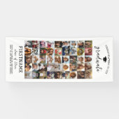 45 Foto Collage Abschluss Moderner Minimal Weiß Banner (Horizontal)