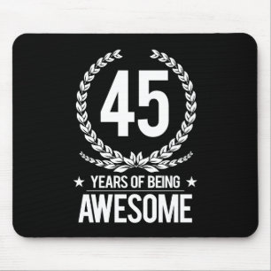45. Geburtstag (45 Jahre des Seins fantastisch) Mousepad
