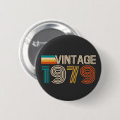 45. Geburtstag Button (Vorne & Hinten)