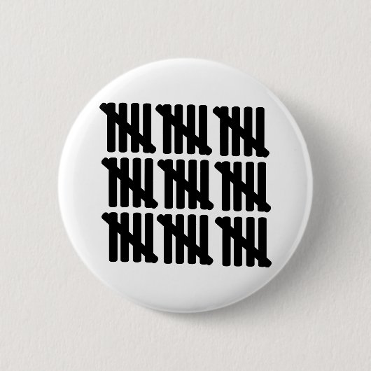 45. Geburtstag Button (Vorderseite)